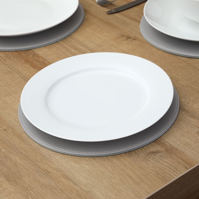 Abney & Croft White 10.5" Dinner Plate